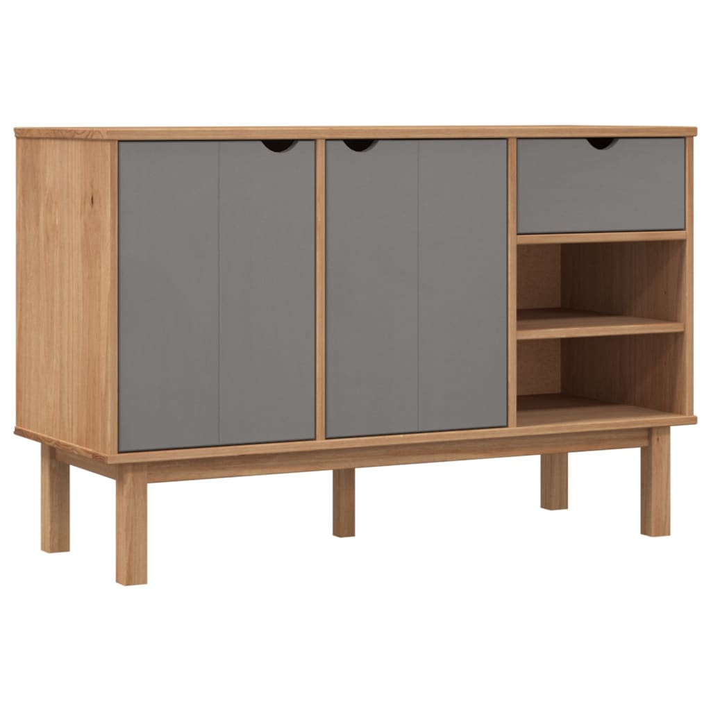 Sideboard Otta 114X43X73.5 Cm Solid Wood Pine