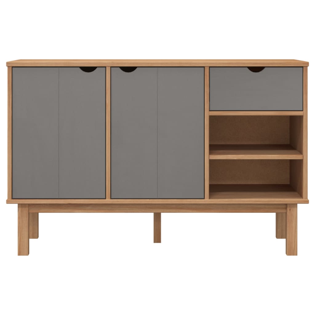 Sideboard Otta 114X43X73.5 Cm Solid Wood Pine