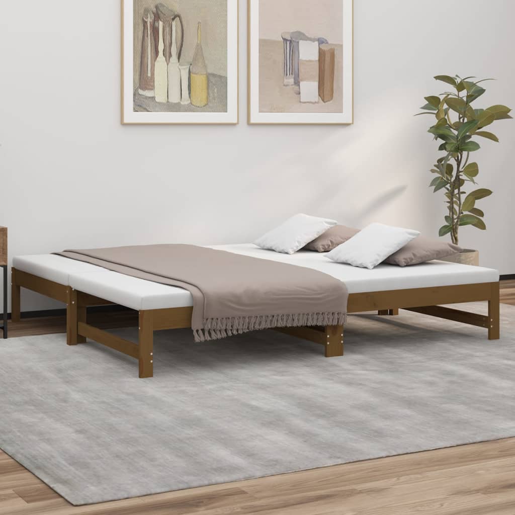 Pull-Out Day Bed Without Mattress 2X(90X200) Cm