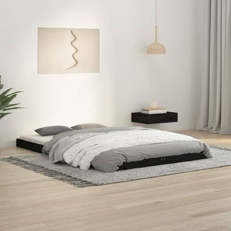 Bed Frame Without Mattress Solid Wood Pine