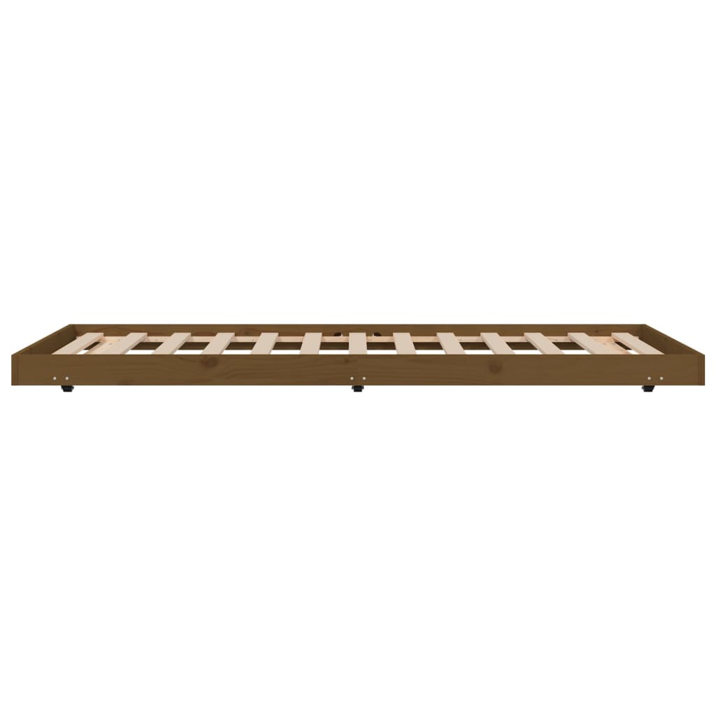 Bed Frame Without Mattress Solid Wood Pine