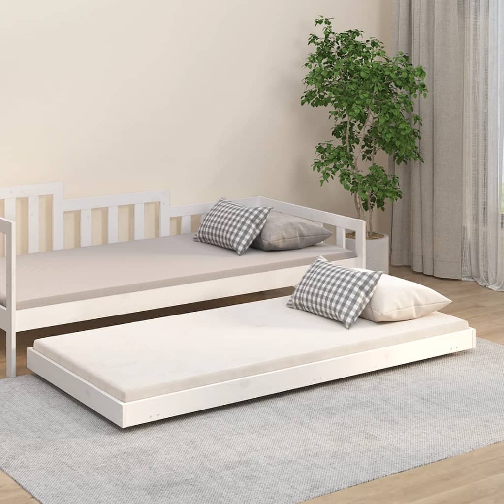 Bed Frame Without Mattress Solid Wood Pine