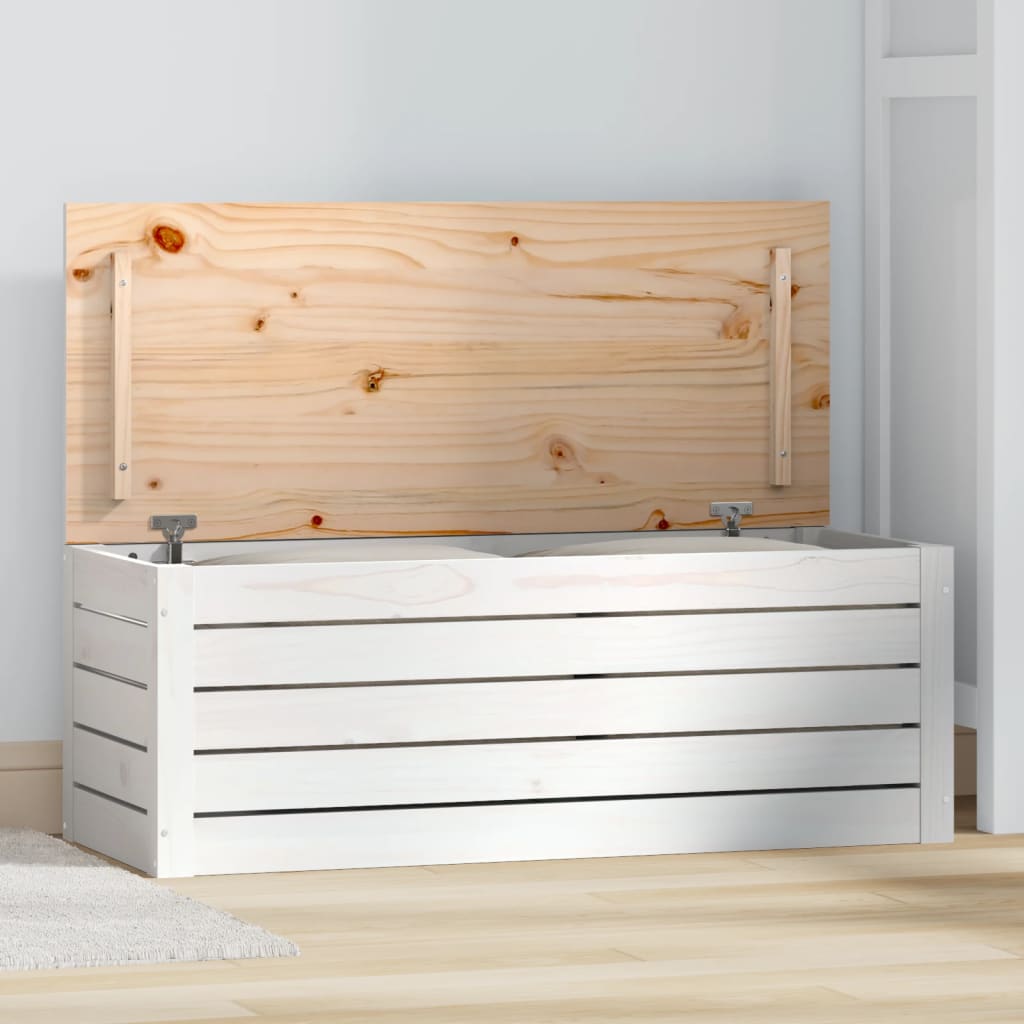 Storage Box Solid Wood Pine