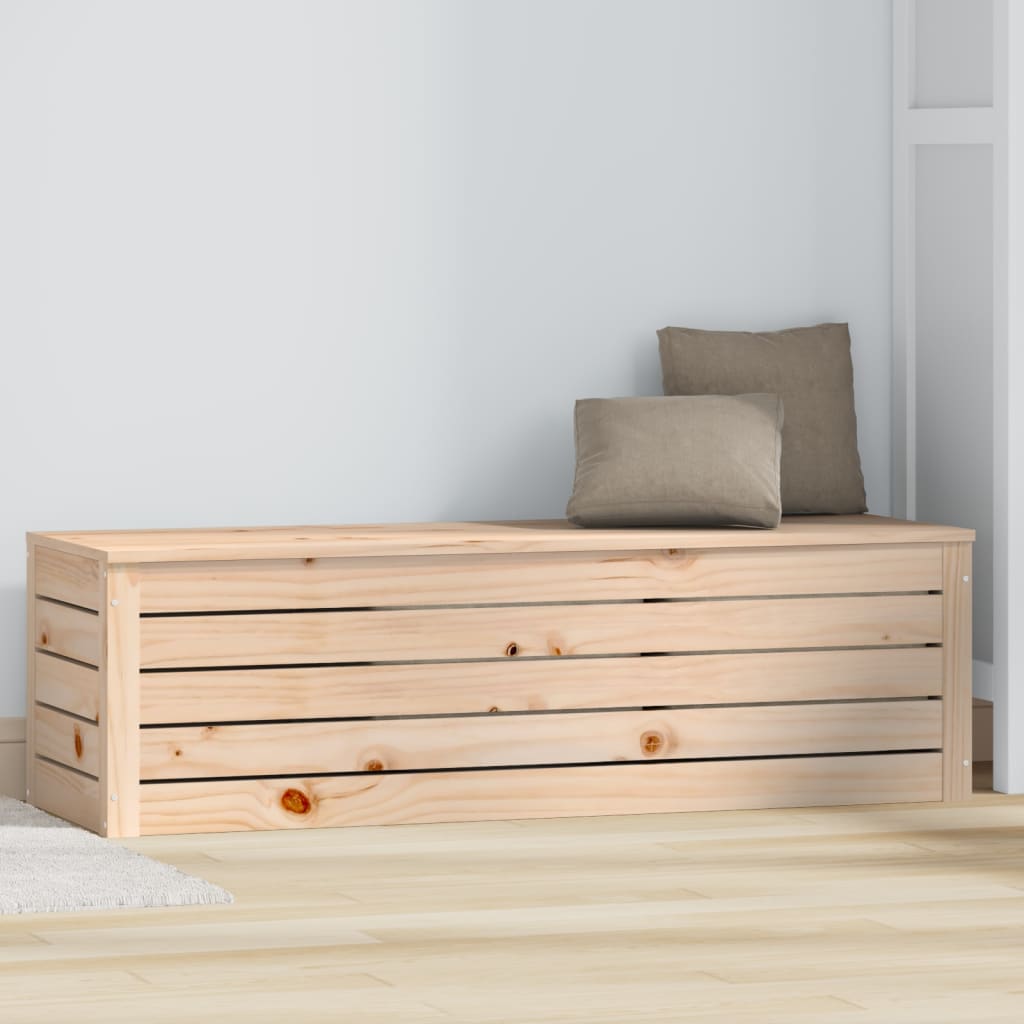 Storage Box Solid Wood Pine