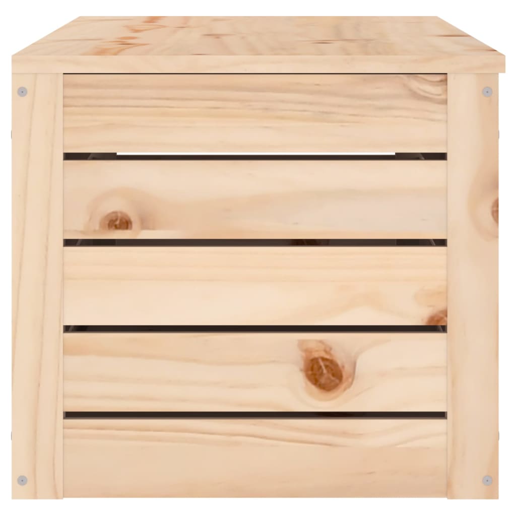 Storage Box Solid Wood Pine