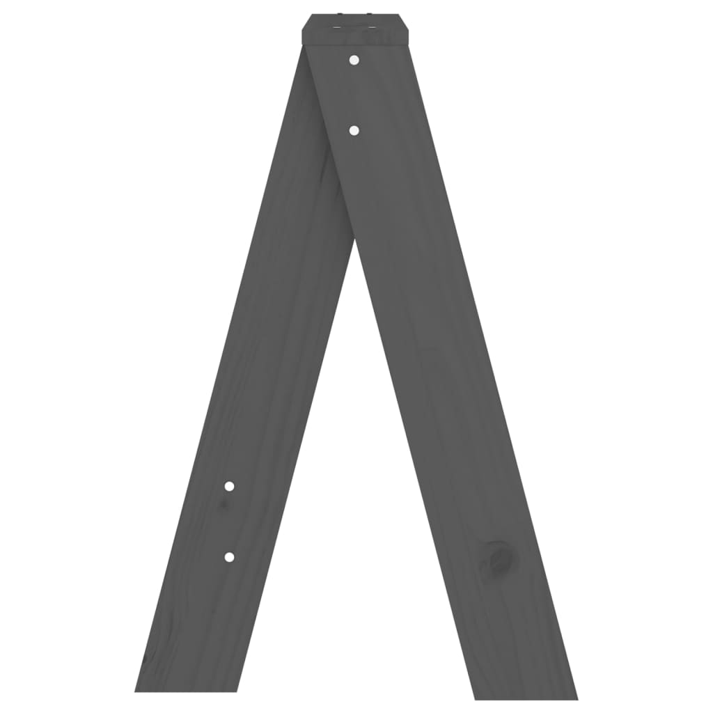 Stools 2 Pcs Solid Wood Pine