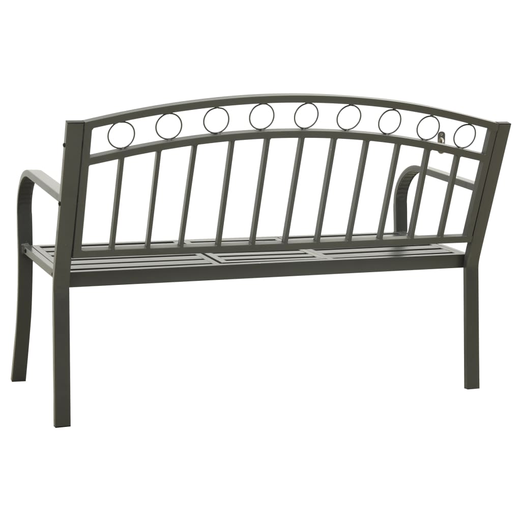 Garden Bench 120 Cm Steel