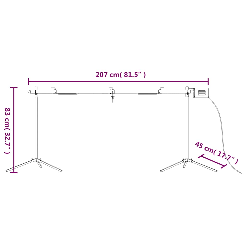 Automatic Barbecue Grill And Tray Set Stainless Steel