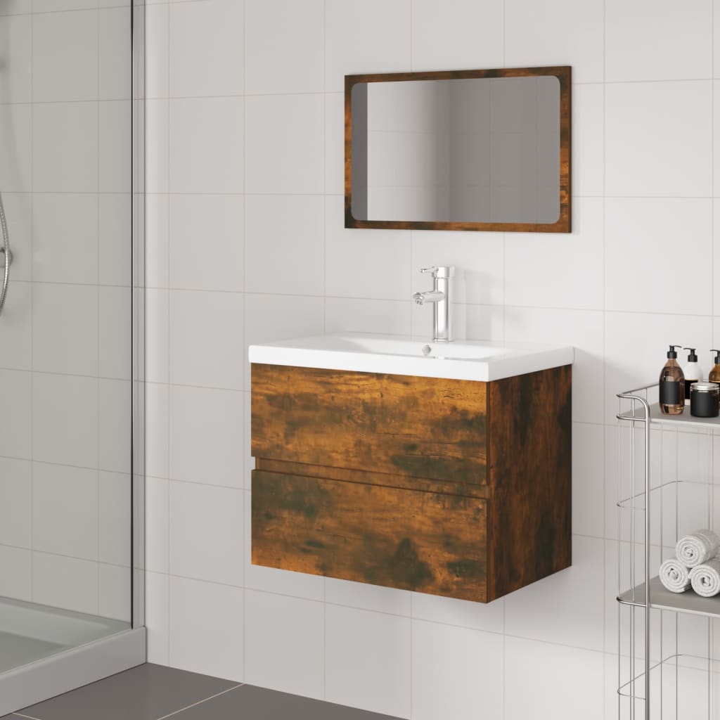 Bathroom Furniture Set Engineered Wood