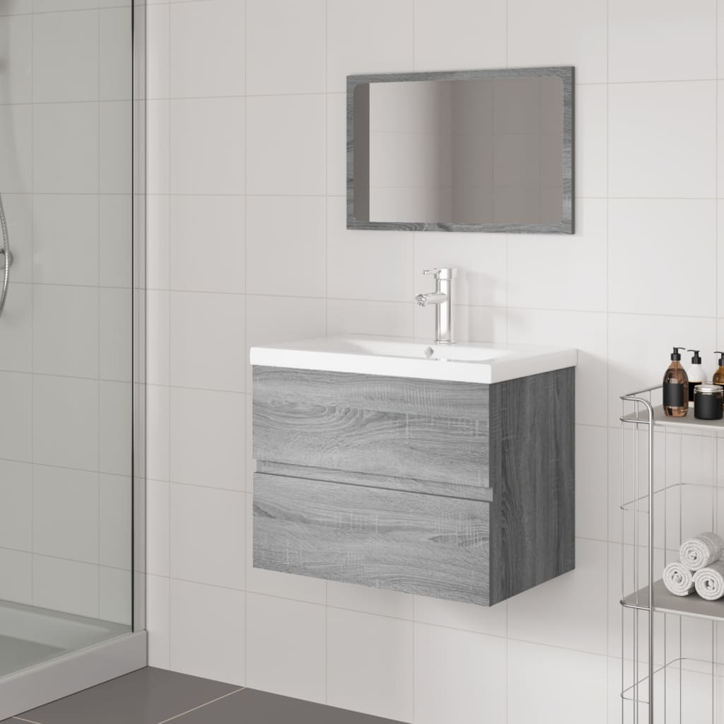 Bathroom Furniture Set Engineered Wood