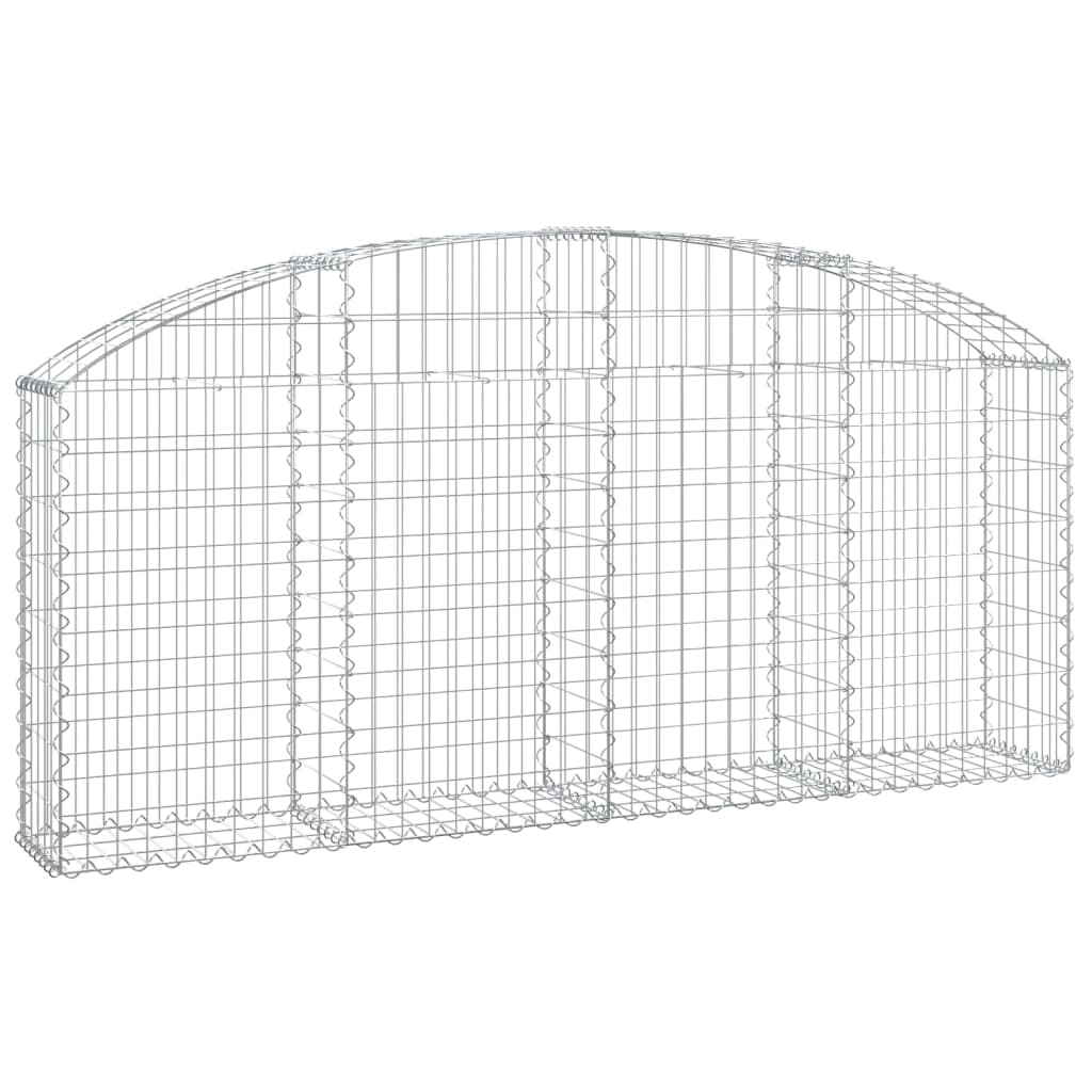 Arched Gabion Basket Galvanised Iron