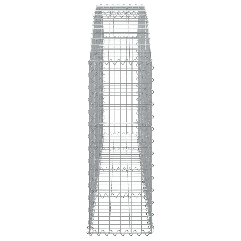 Arched Gabion Basket Galvanised Iron