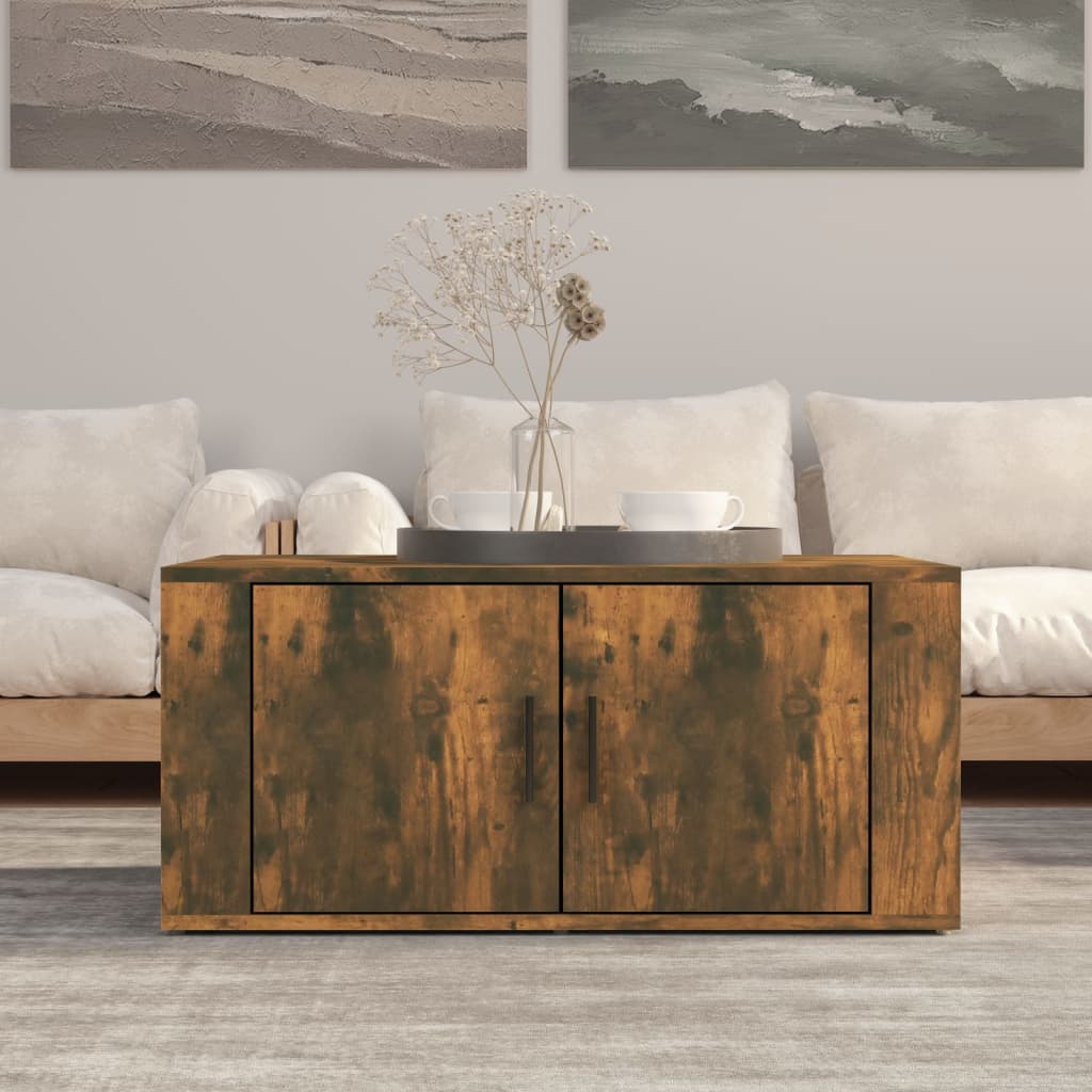 Coffee Table 80X50X36 Cm Engineered Wood