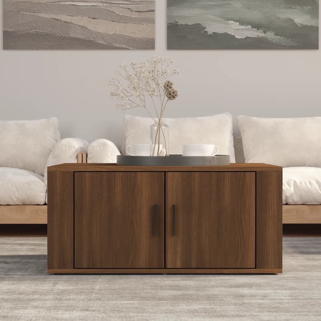 Coffee Table 80X50X36 Cm Engineered Wood