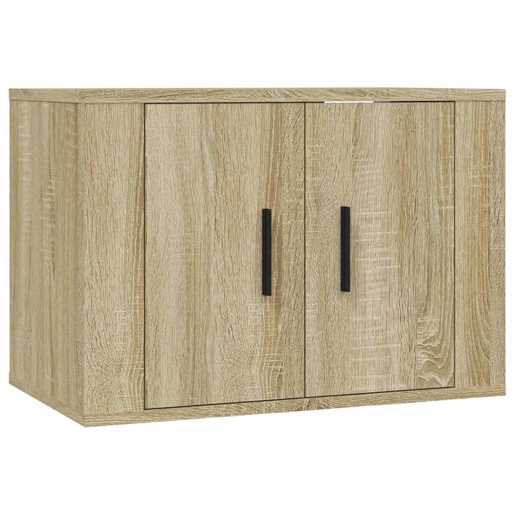 Wall Mounted Tv Cabinet 57X34.5X Sonoma Oak
