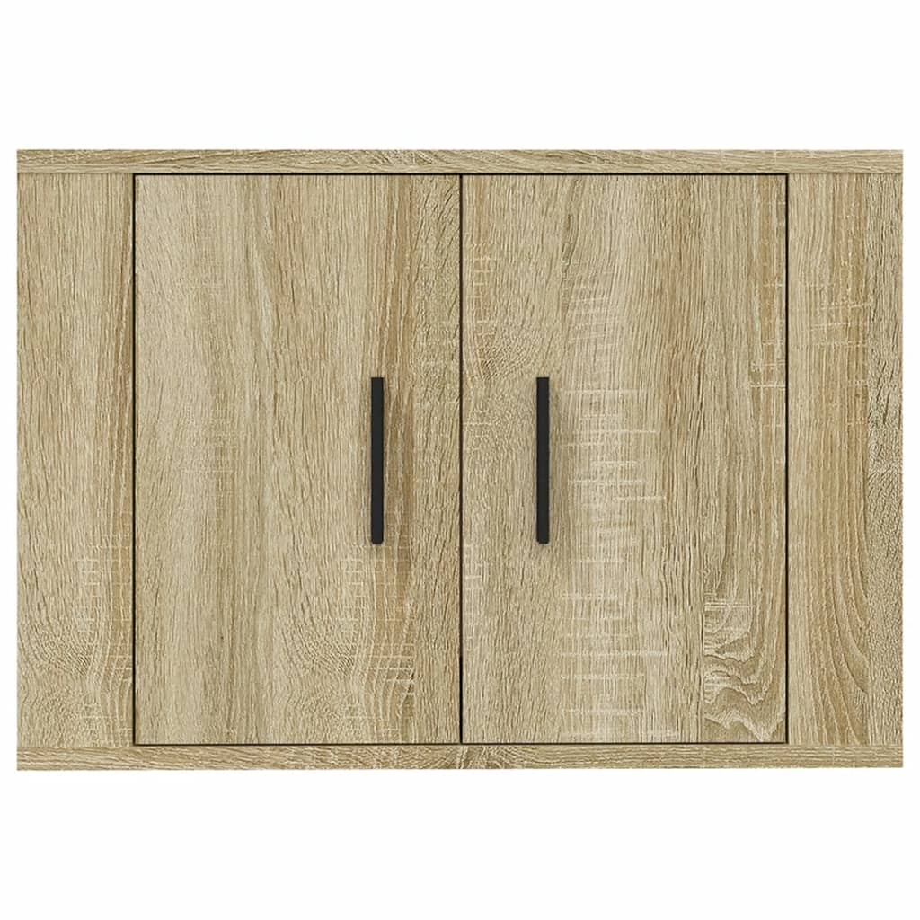 Wall Mounted Tv Cabinet 57X34.5X Sonoma Oak