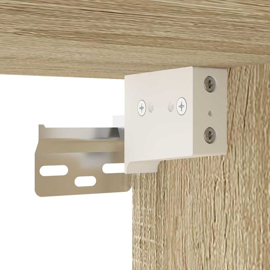 Wall Mounted Tv Cabinet 57X34.5X Sonoma Oak