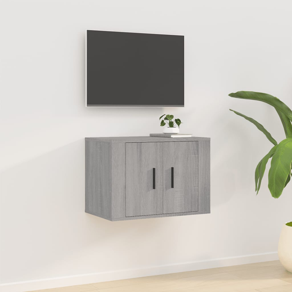 Wall Mounted Tv Cabinet 40X34,5X Grey Sonoma