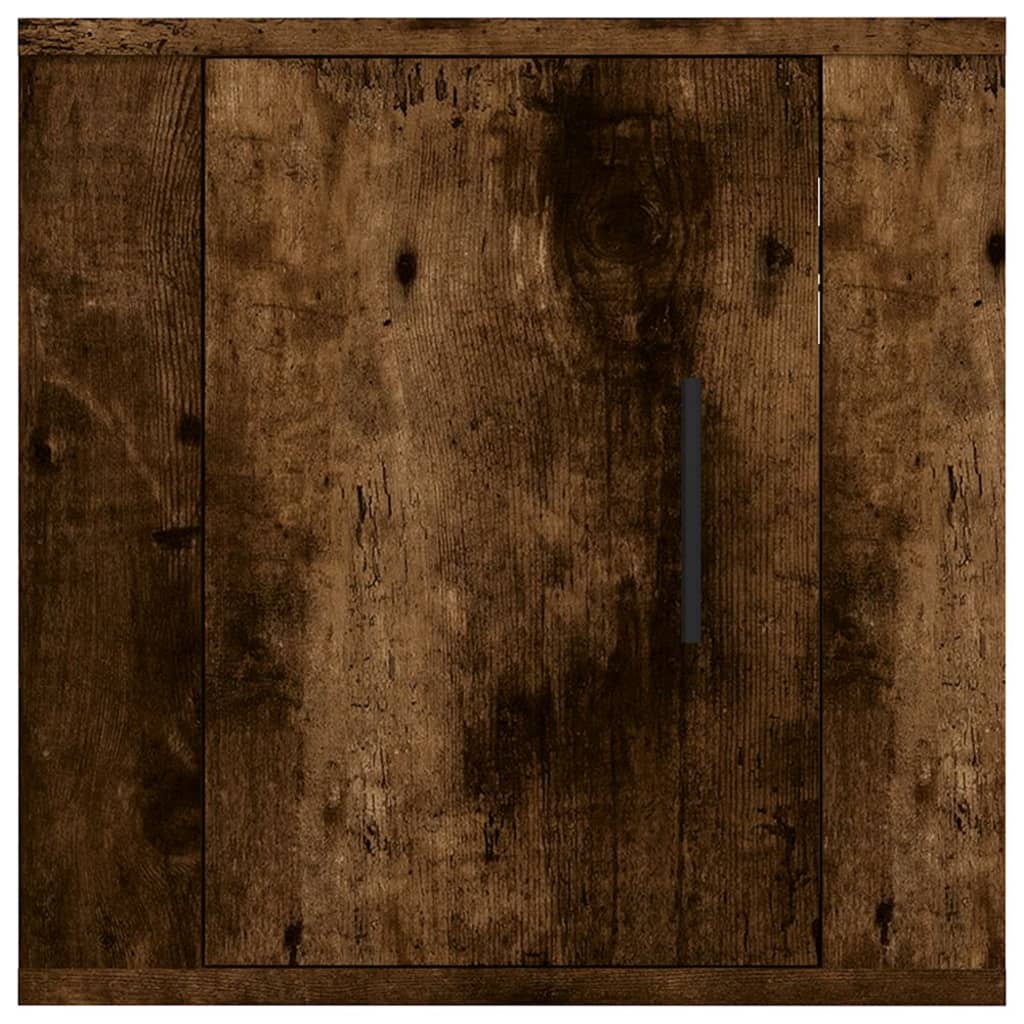 Wall Mounted Tv Cabinet 40X34,5X Smoked Oak