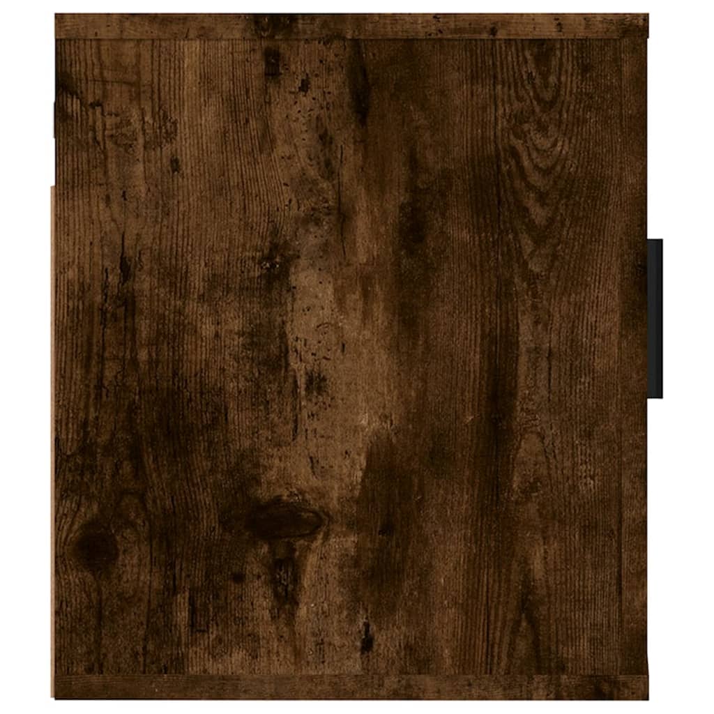 Wall Mounted Tv Cabinet 40X34,5X Smoked Oak