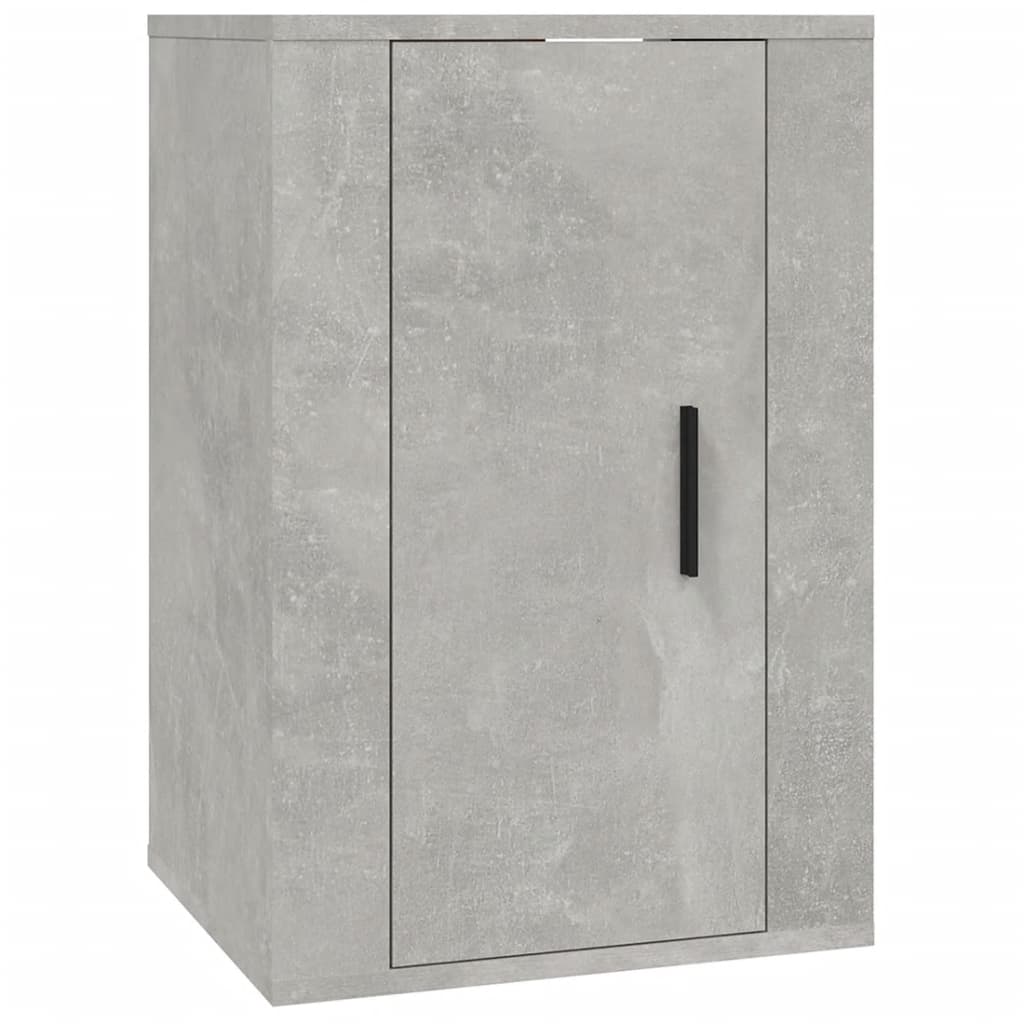 Wall Mounted Tv Cabinets 2 Pcs 40X34.5X Concrete Grey