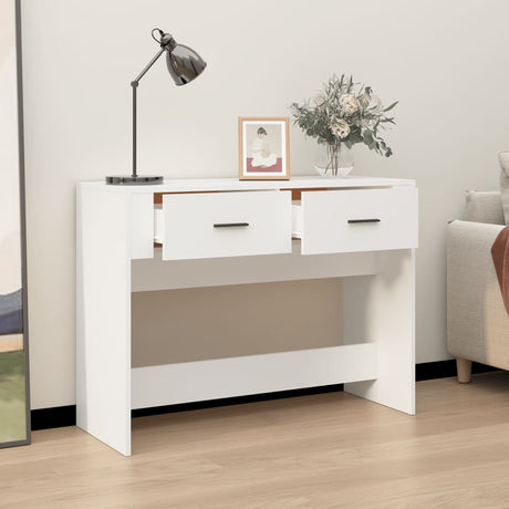 Console Table 100X39X75 Cm Engineered Wood