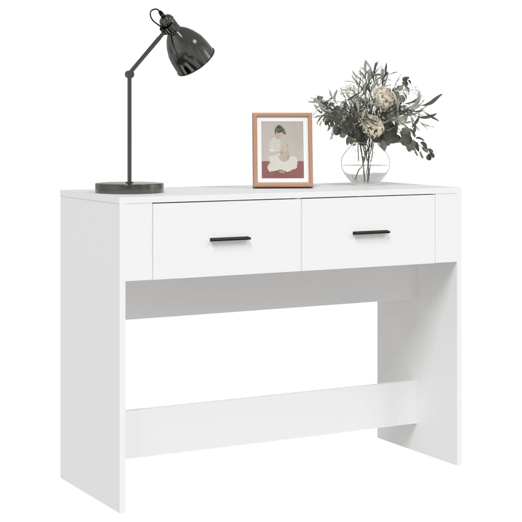 Console Table 100X39X75 Cm Engineered Wood
