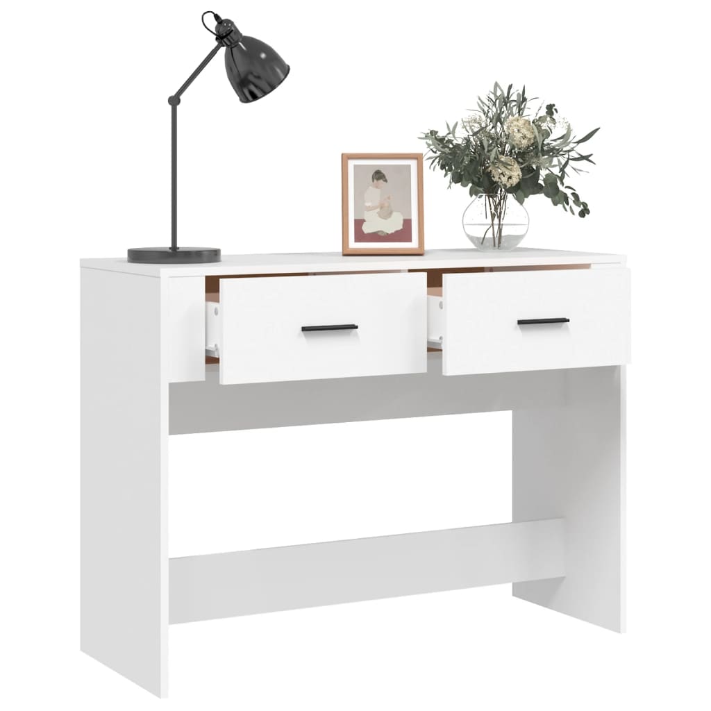 Console Table 100X39X75 Cm Engineered Wood