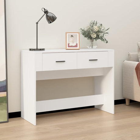 Console Table 100X39X75 Cm Engineered Wood
