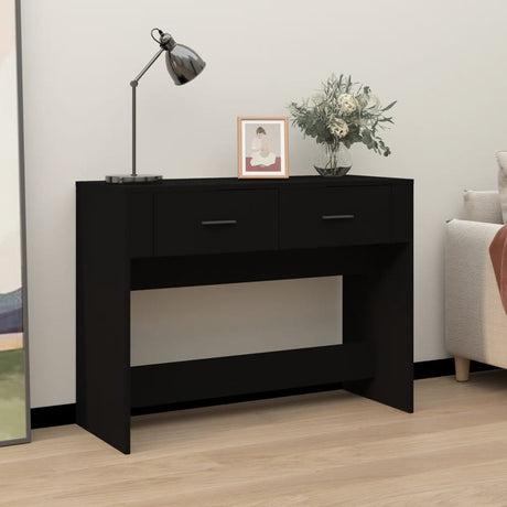 Console Table 100X39X75 Cm Engineered Wood