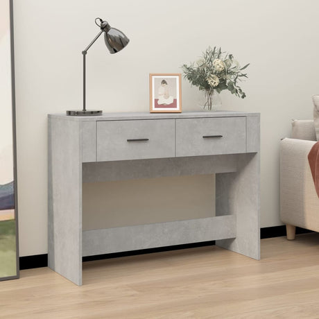 Console Table 100X39X75 Cm Engineered Wood