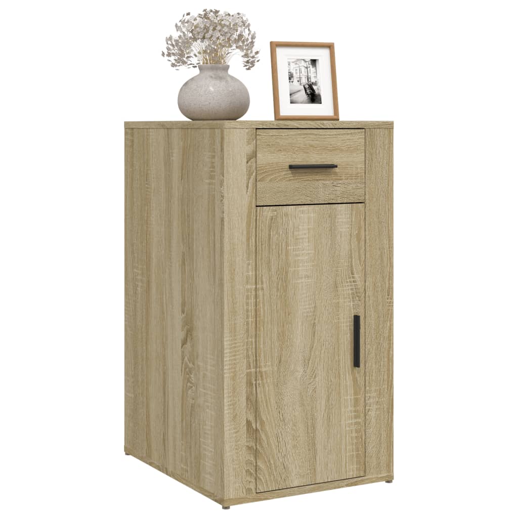 Desk Cabinet 40X49X75 Cm Engineered Wood
