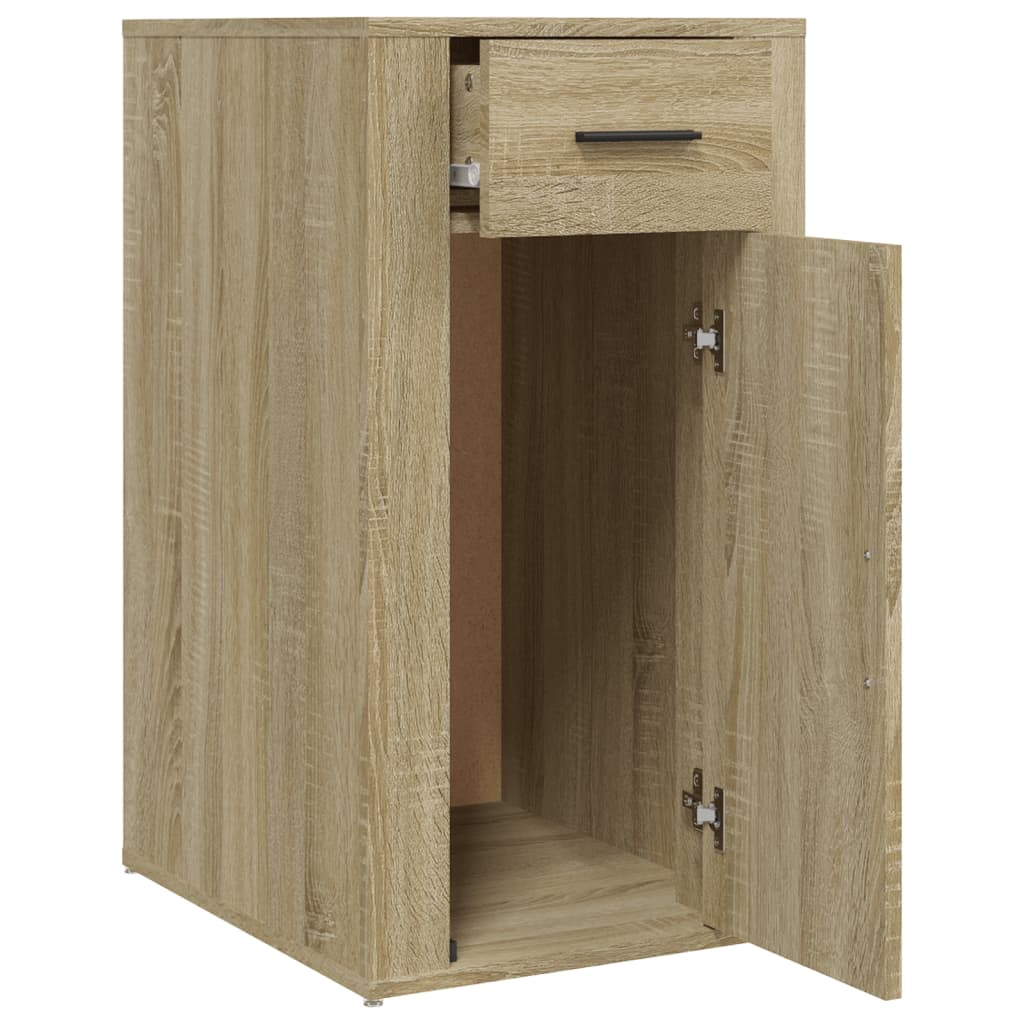 Desk Cabinet 40X49X75 Cm Engineered Wood
