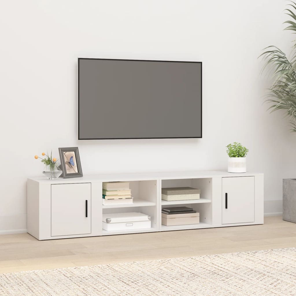 Tv Cabinet 80X31,5X36 Cm Engineered Wood