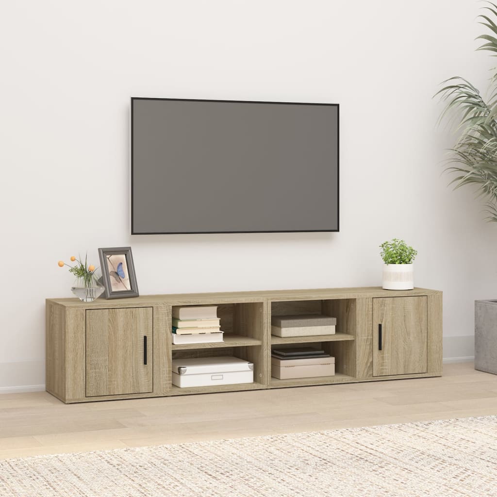 Tv Cabinet 80X31,5X36 Cm Engineered Wood