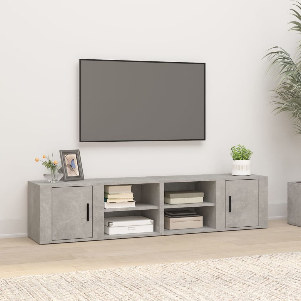 Tv Cabinet 80X31,5X36 Cm Engineered Wood