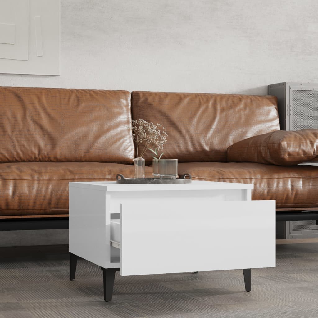 Side Table 50X46X35 Cm Engineered Wood