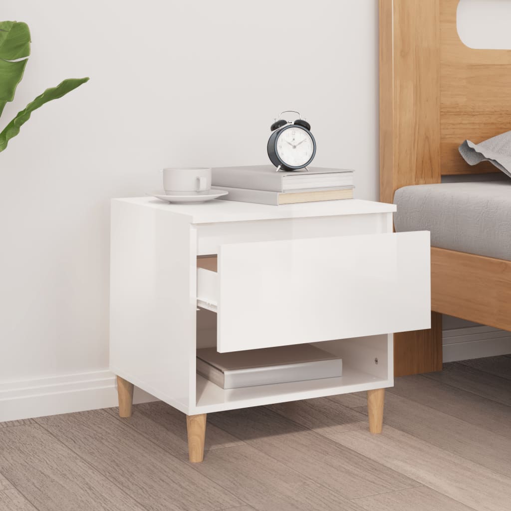 Bedside Table 50X46X50 Engineered Wood
