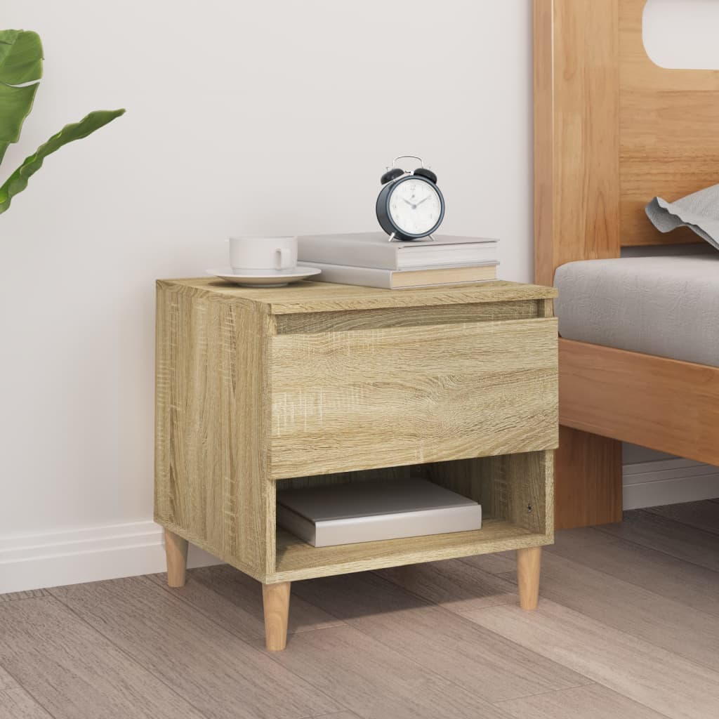 Bedside Table 50X46X50 Engineered Wood