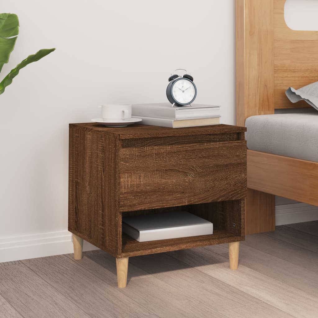 Bedside Table 50X46X50 Engineered Wood