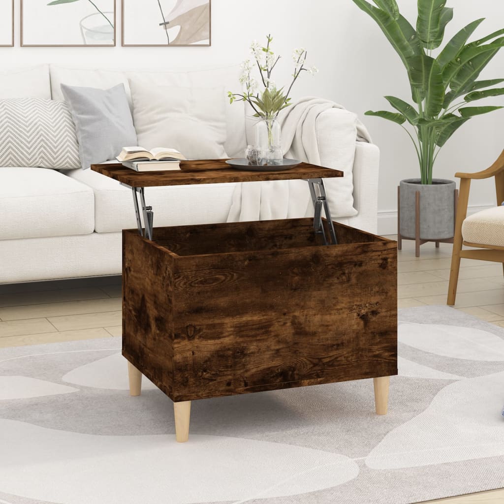 Coffee Table 60X44.5X45 Cm Engineered Wood