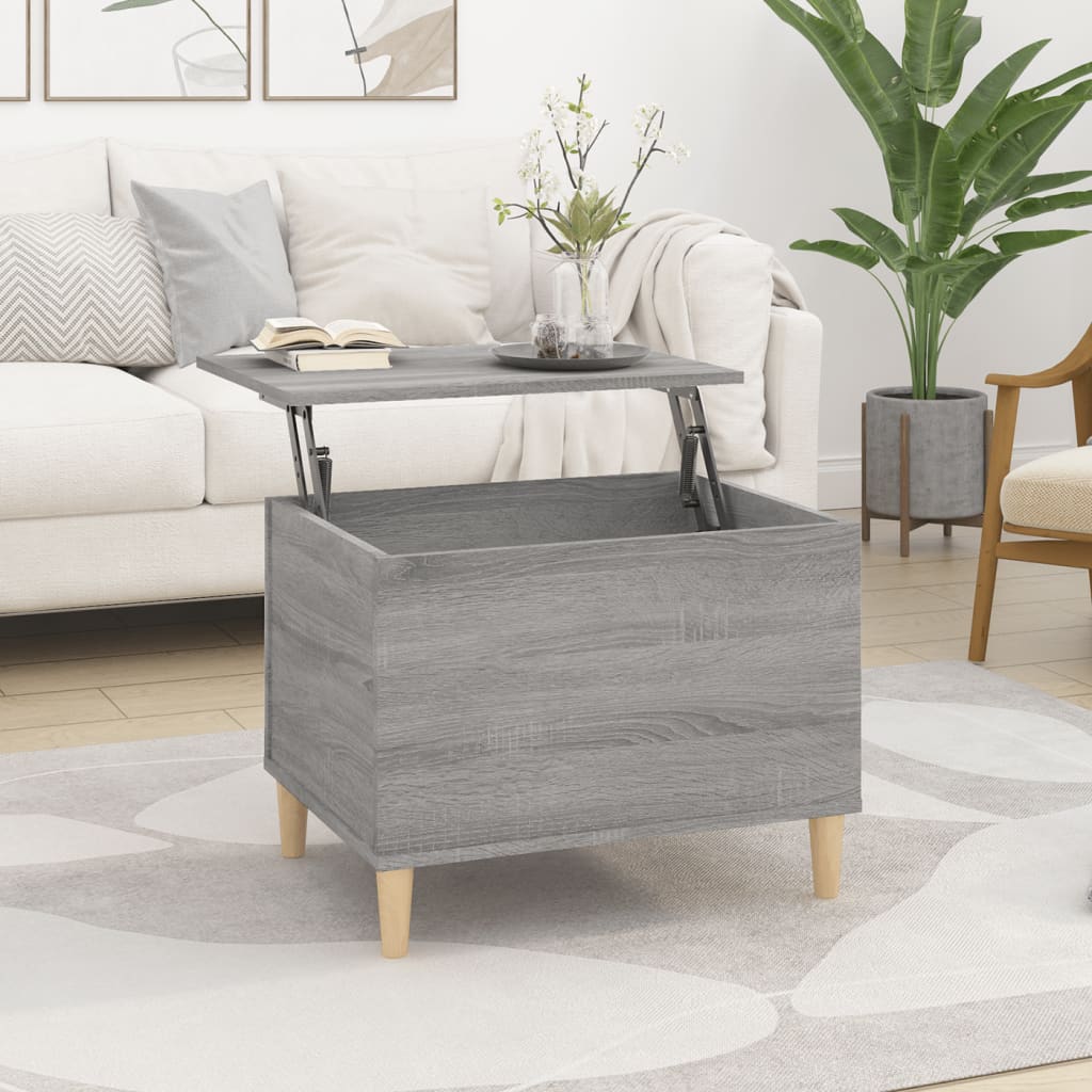 Coffee Table 60X44.5X45 Cm Engineered Wood
