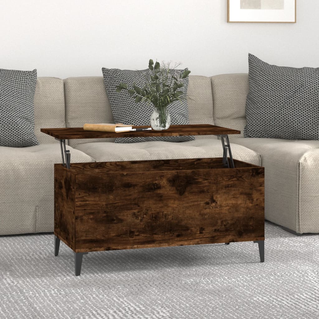 Coffee Table 60X44.5X45 Cm Engineered Wood
