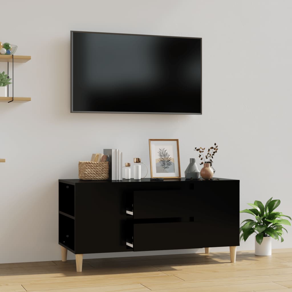 Tv Cabinet 102X44.5X50 Cm Engineered Wood