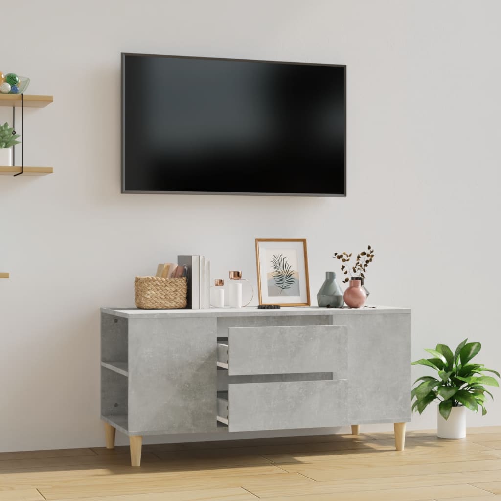 Tv Cabinet 102X44.5X50 Cm Engineered Wood