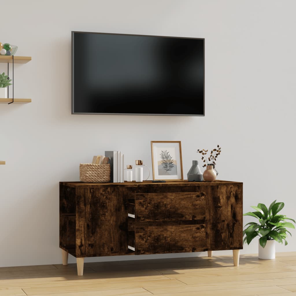 Tv Cabinet 102X44.5X50 Cm Engineered Wood