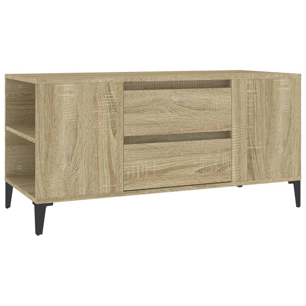 Tv Cabinet 102X44.5X50 Cm Engineered Wood