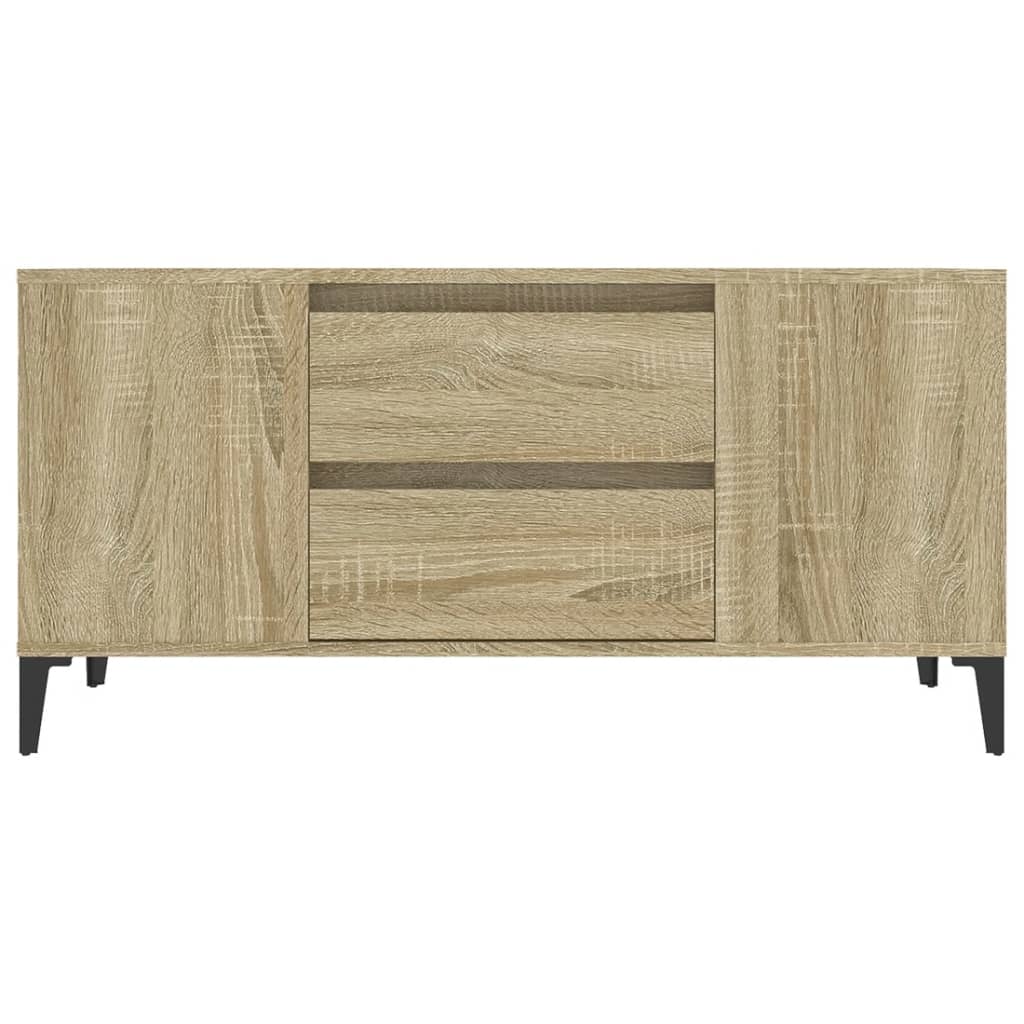 Tv Cabinet 102X44.5X50 Cm Engineered Wood