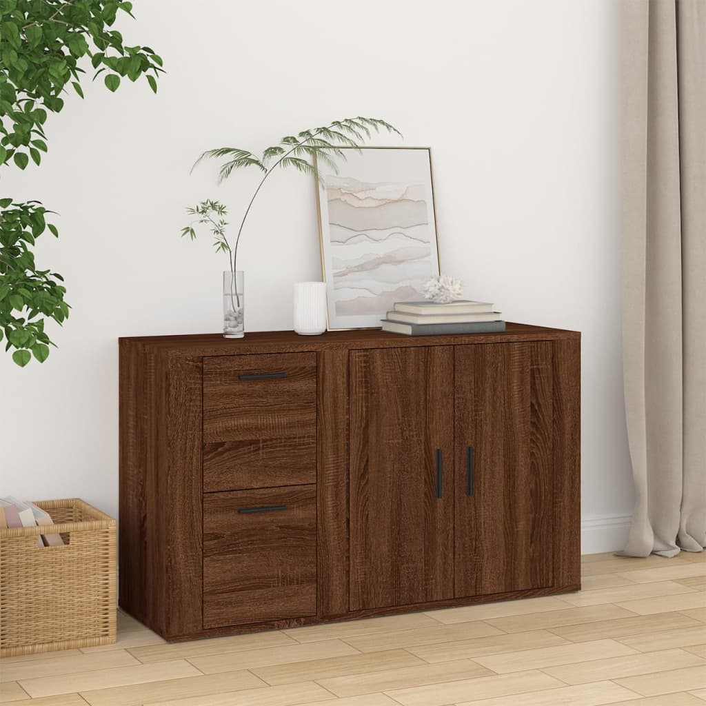 Sideboard 100X33X59.5 Cm Engineered Wood