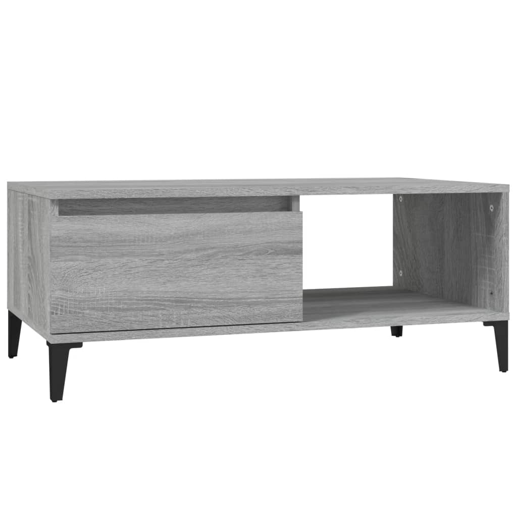 Coffee Table 90X50X36.5 Cm Engineered Wood